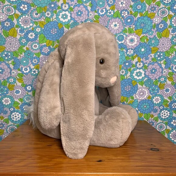 Animal Adventures 23" Bunny Rabbit Plush plus B softies Happyhues 12" Bunny - Picture 6 of 15